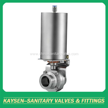 Pneumatic Actuated Sanitary Butterfly Valve
